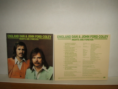 England Dan & John Ford Coley CD Nights Are Forever