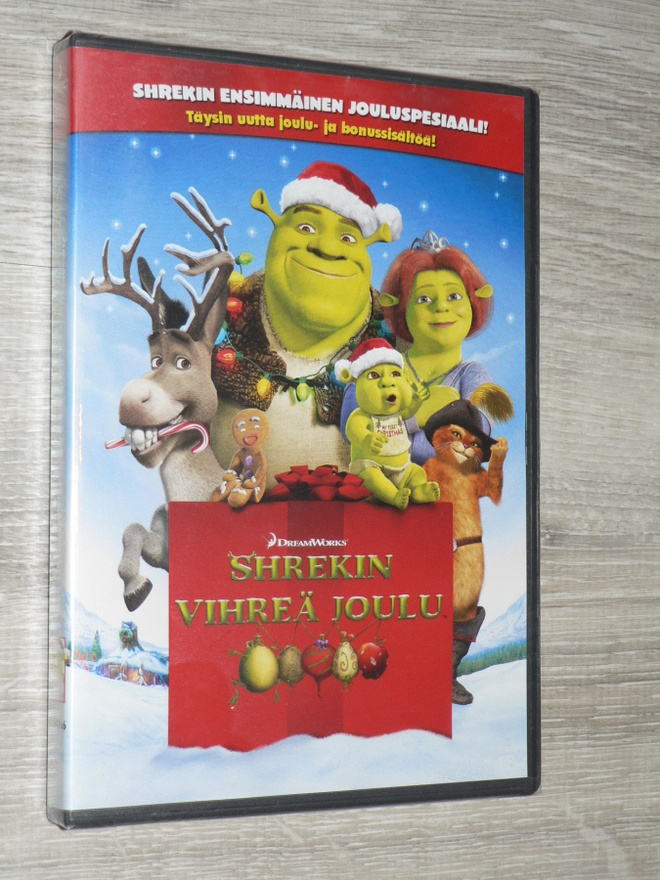 Shrekin Vihreä Joulu - UUSI - DVD