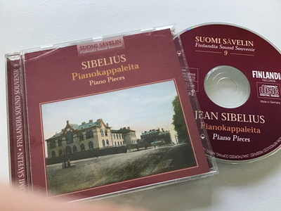 Jean Sibelius . Pianokappaleita piano pieces CD 1998