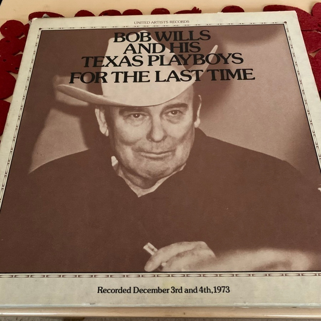 BOB WILLS and HIS TEXAS PLAYBOYS: * TUPLA- BOXI * 1974