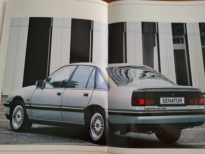 Opel Senator -esite, 1989