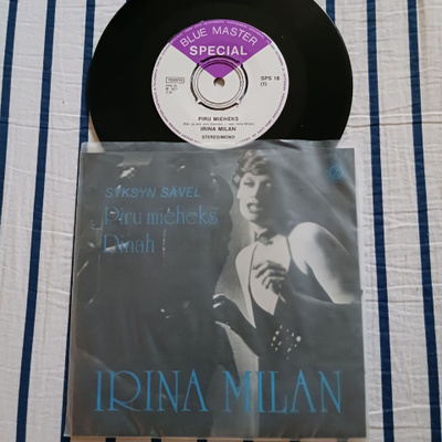Irina Milan – Piru Mieheks 7" ps orig 1977 mint