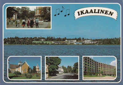 KIRKKOKORTTI - IKAALISTEN KIRKKO - 9