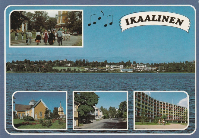 KIRKKOKORTTI - IKAALISTEN KIRKKO - 9