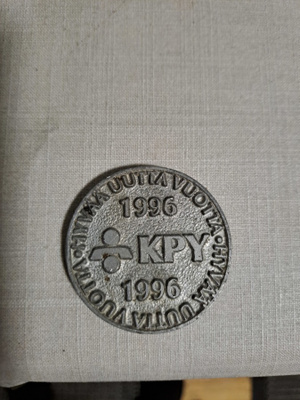 109 KPY kaukopuhelut mitali