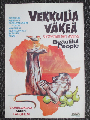 Vekkulia väkeä (1973) - vanha elokuvajuliste
