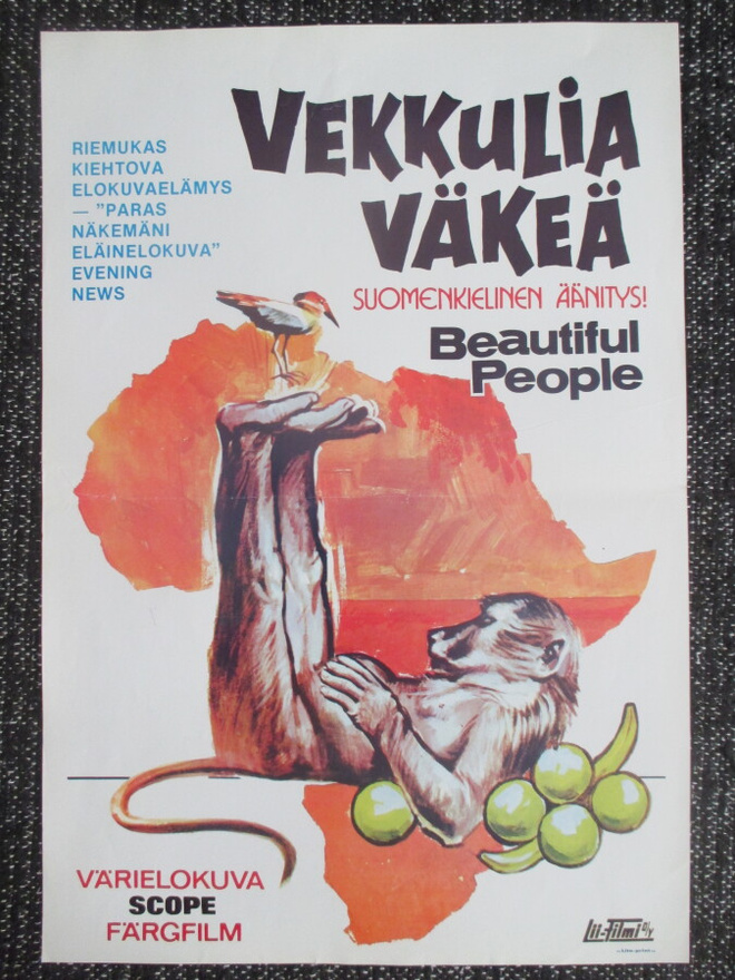 Vekkulia väkeä (1973) - vanha elokuvajuliste