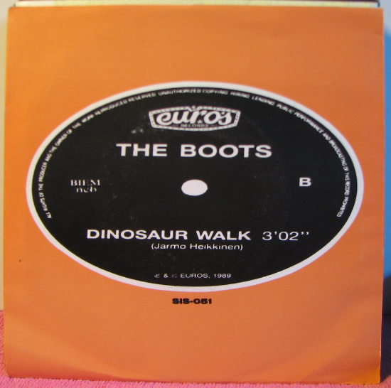 Single: The Boots - Soul Man / Dinosaur Walk