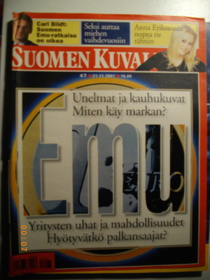 Suomen Kuvalehti Nro 47/1997. (13.3)
