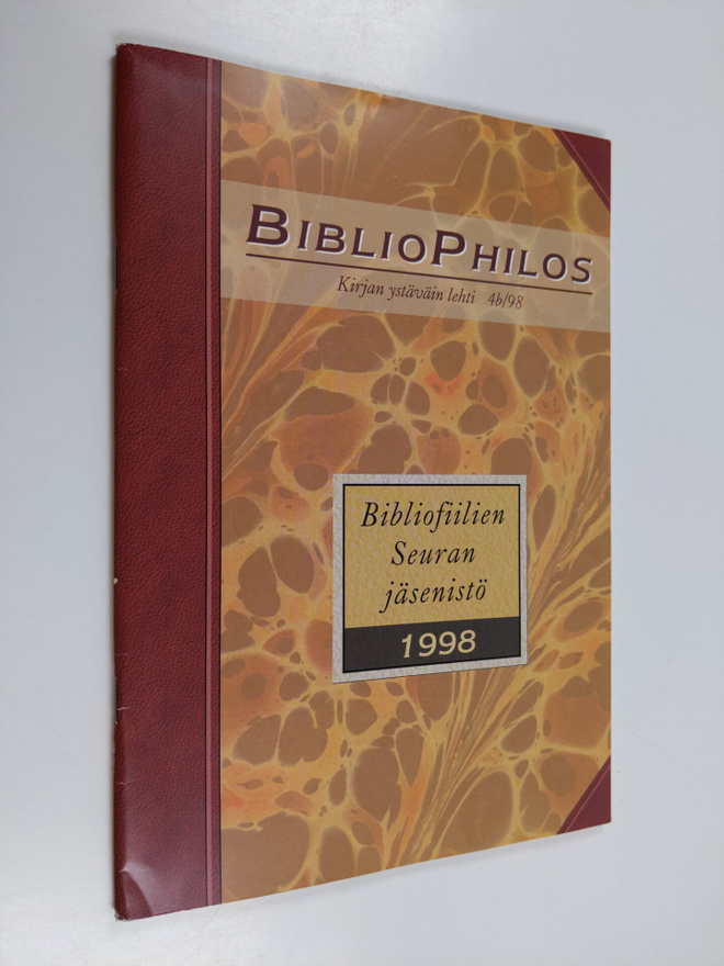 BiblioPhilos - Kirjan ystäväin lehti 4b/1998