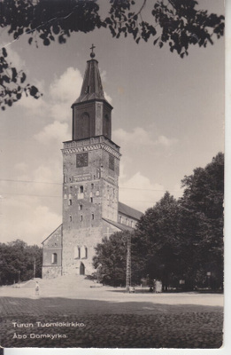 Turku Turun tuomiokirkko käyttämättömänä