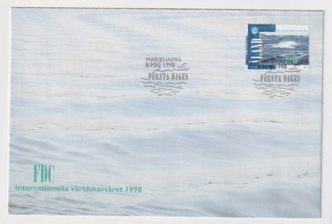 FDC Åland: Valtamerten vuosi 8.5.1998