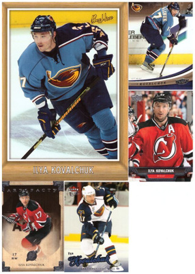 5 x ILYA KOVACHUK Devils, Thrashers