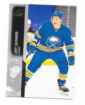2021-22 Upper Deck #24 Jeff Skinner , Buffalo Sabres