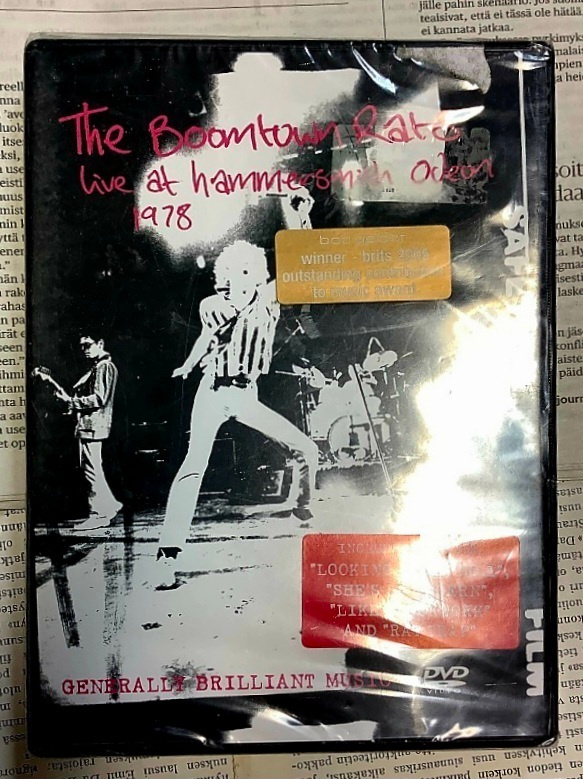 The Boomtown Rats - Live at Hammersmith Odeon 1978 (UUSI)