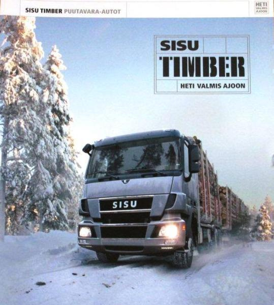 2011 Sisu Timber tukkiauto esite - kuorma-auto