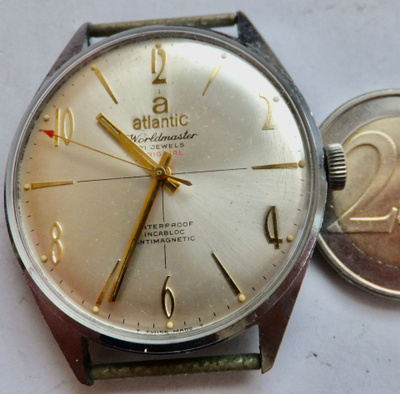 VANAH Kello Atlantic Worldmaster 21 kiv Original Waterproof