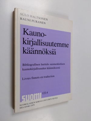 Sulo Haltsonen : Kaunokirjallisuutemme käännöksiä : bibli...