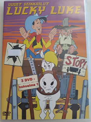 Uudet Seikkailut Lucky Luke DVD
