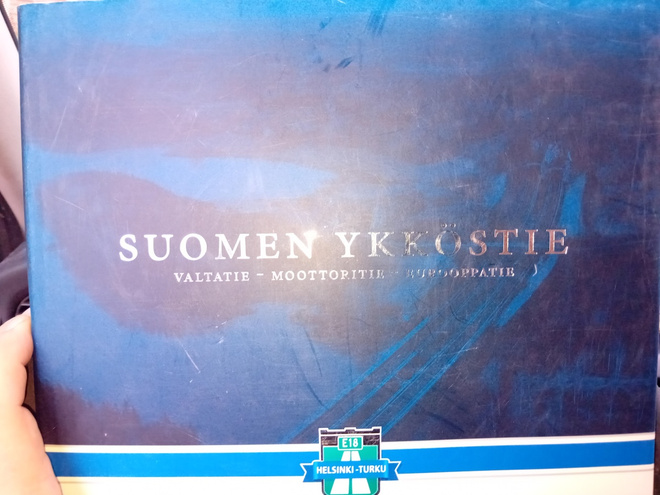 SUOMEN YKKÖSTIE HELSINKI-TURKU E18 ( SIS POSTIKULU  )