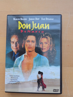 DON JUAN DeMARCO . DVD . DEPP . BRANDO . DUNAWAY .