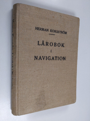Herman Korsström : Lärobok i navigation