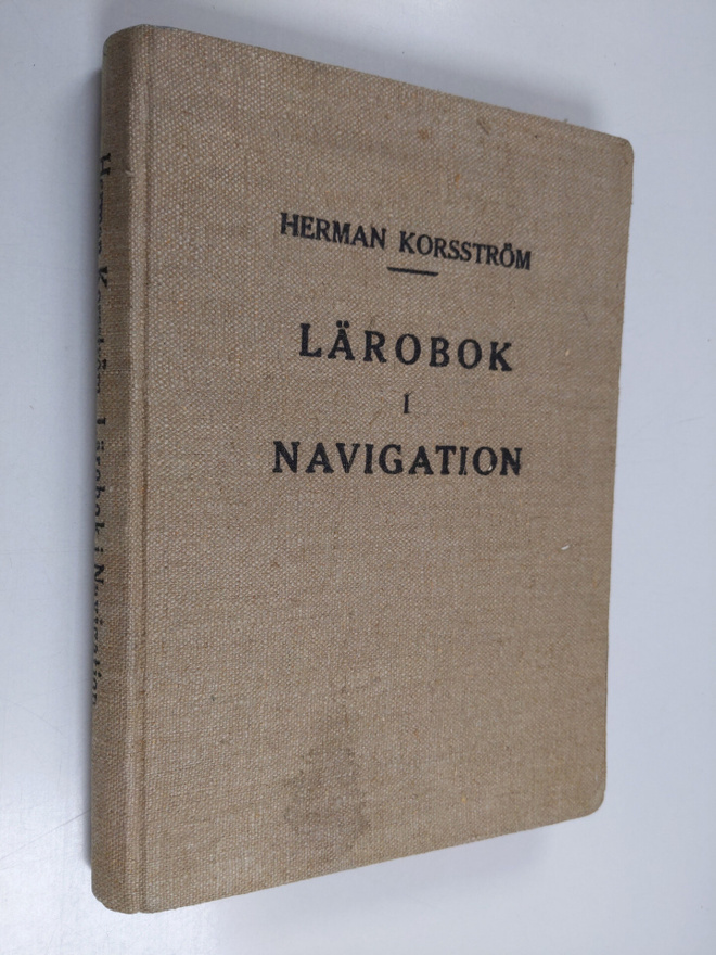Herman Korsström : Lärobok i navigation
