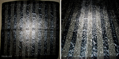 Leopardi / Pantteri kuvio huivi no:1 - Koko: n. 92 x 97cm