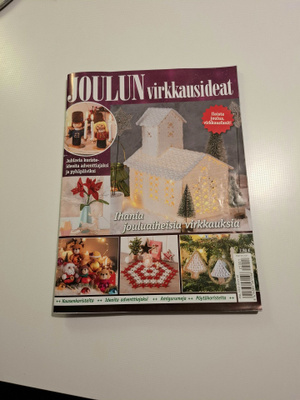 Ihana Joulun virkkausideat lehti 2025, mm. Kirkko