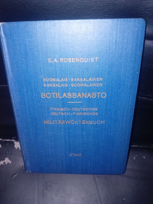 Suomalais saksalainen saksalais suomalainen sotilassanasto