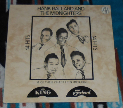 HANK BALLARD AND THE MIDNIGHTERS ~ 14 Hits ~ LP 1953-1962