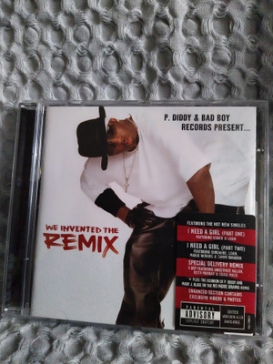 P.DIDDY & BAD BOY RECORDS PRESENT...WE INVENTED THE REMIX CD