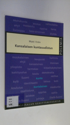 Matti Viren : Kansalaisen kuntauudistus