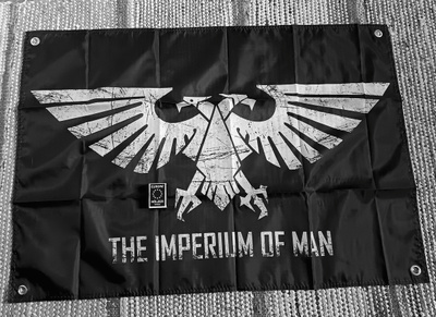 WARHAMMER 40k ™ Flag of Imperium -lippu (UUSI)