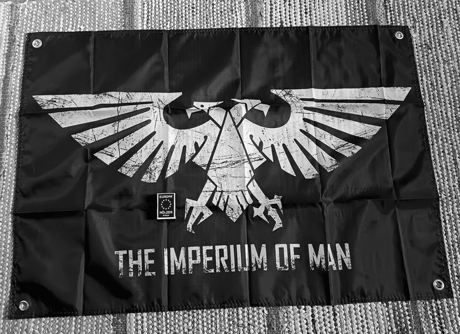 WARHAMMER 40k ™ Flag of Imperium -lippu (UUSI)