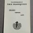 Tanssikoulu Åke Blomqvist  , tanssikortti - pikkukuva 1
