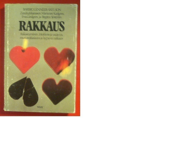 Barbro Lenneer - Axelson : Rakkaus   1980 1.p.