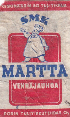 MARTTA vehnäjauhoa, SMK , s75