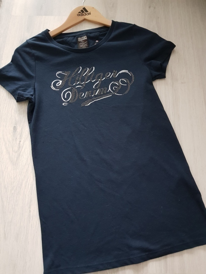 Sininen Tommy Hilfiger paita / T-paita / Toppi - koko S