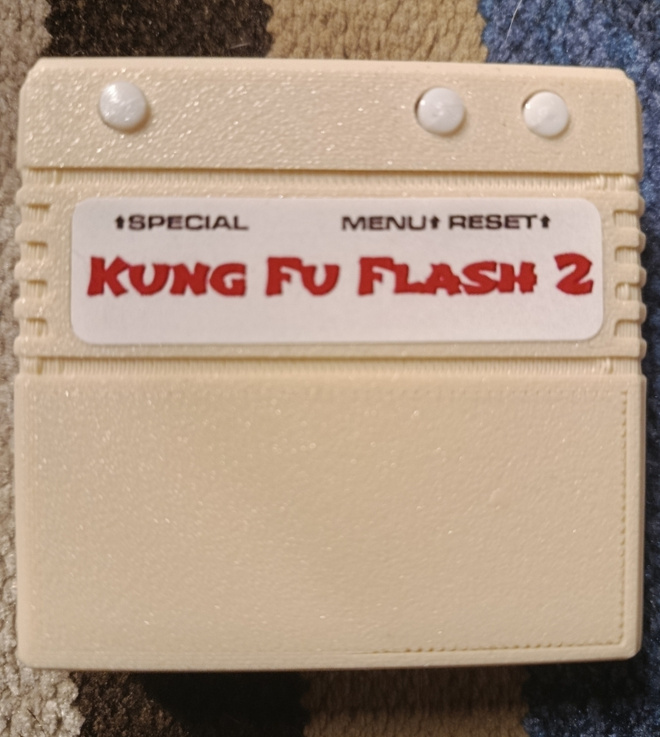 UUSI Kung Fu Flash 2 Commodore C64/C128 + SD muistikortti