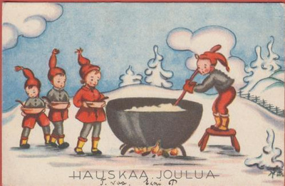 M Lindqvist Tontut puurojonossa