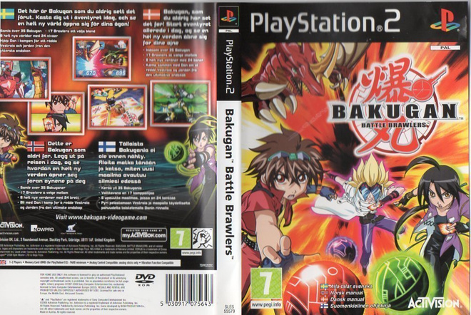 Bakugan Battle Brawlers	(30 812)	k			PS2				17 kamppailijaa,