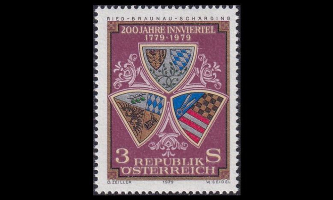 Itävalta 1610 ** Innviertel-raha 200v (1979)
