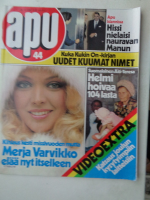 Apu lehti Nro 44/1982 (18.2)