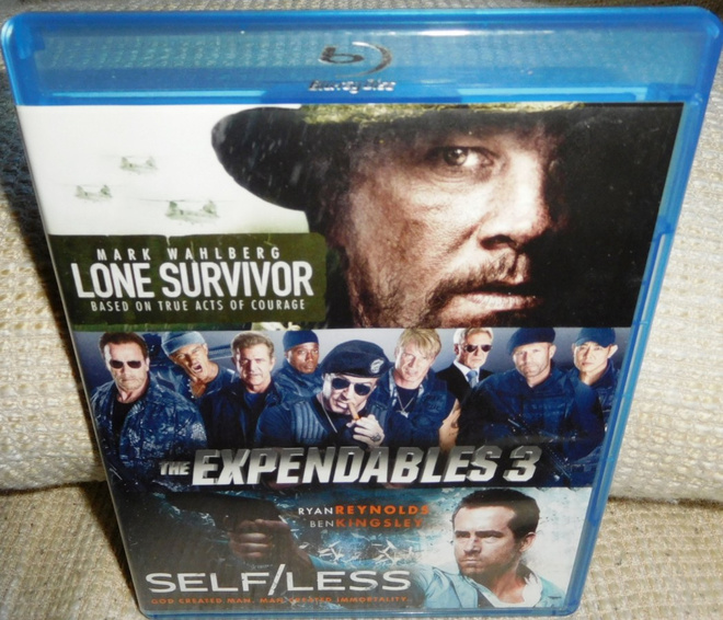 Lone Survivor & Expendables 3 & Self [3x Blu-ray] (3 leffaa)