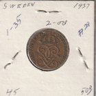 SWEDEN 2 ÖRE 1937 (KO-303) - pikkukuva 1