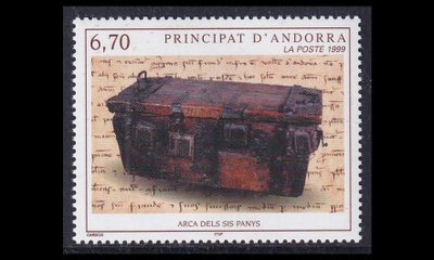 Andorra Fr 544 ** Taideteollisuus (1999)