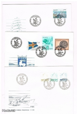 1984 Kaikki FDC:t