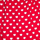 Sydänmekko röyhelömekko 122cm, käsityötä! - pikkukuva 4