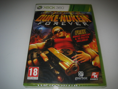 Duke Nukem Forever (Xbox360, Uusi)